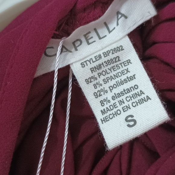 🆕 Capella Front Tie Solid Sleeveless Jumpsuit - Picture 4 of 7